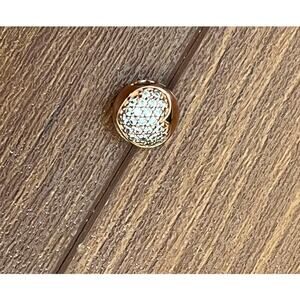 Genuine Pandora Rose Gold Love of My Life Heart Clip Charm  ALE R